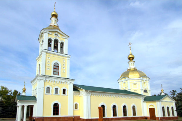 Камышин. Никольский собор сразу же после реконструкции