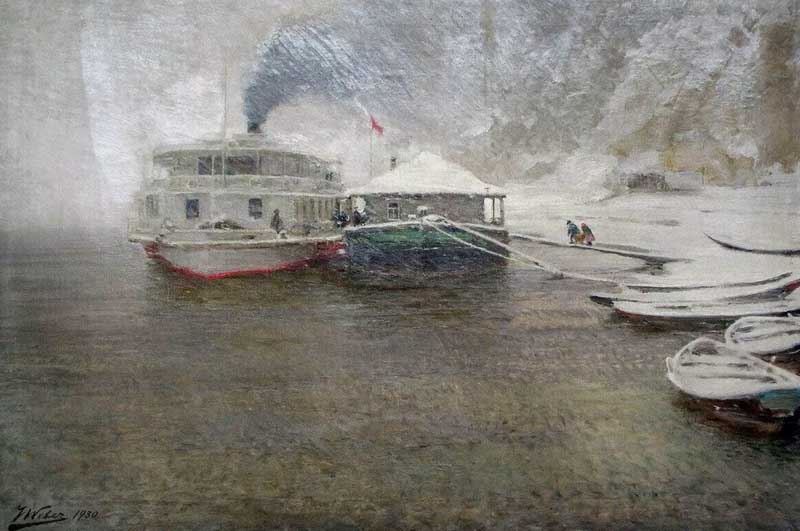 Яков Вебер. "Последний рейс". 1930 год