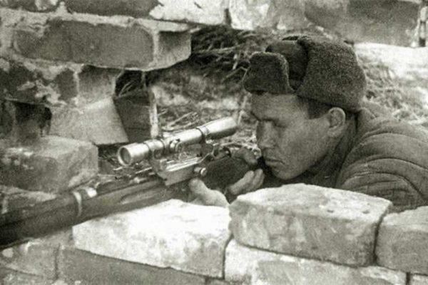 Легендарный снайпер, Герой Советского Союза Василий Зайцев