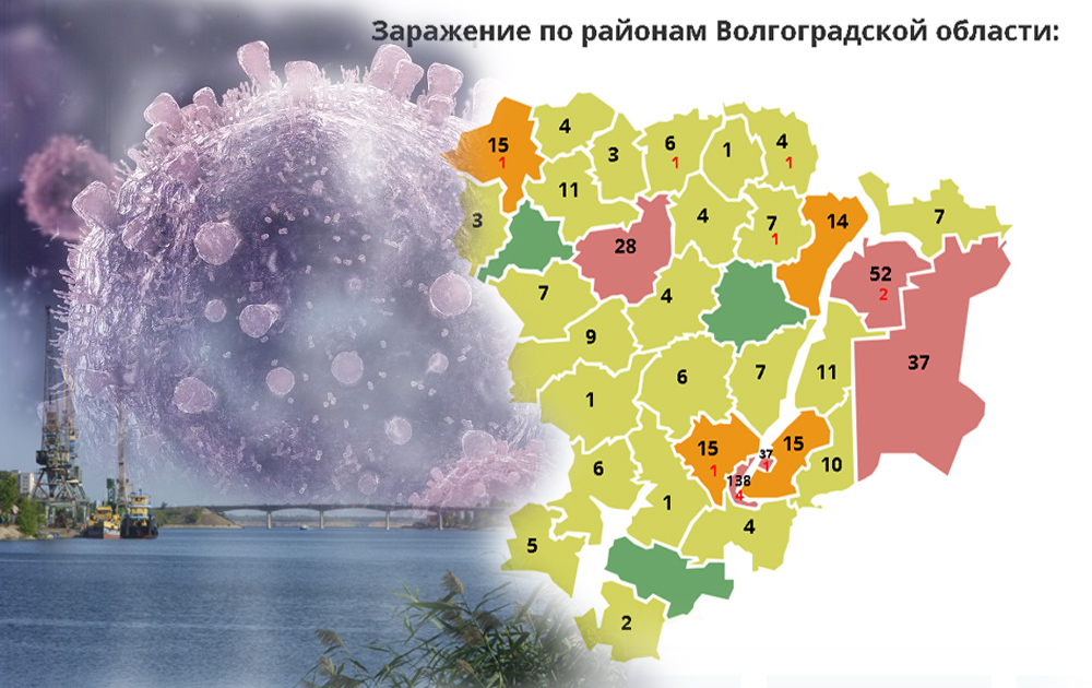 Карта заражения коронавирусом в московской области