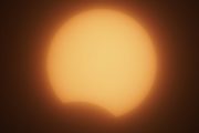 Начало солнечного затмения 21 июня 2020 года (Волгоградский планетарий)
