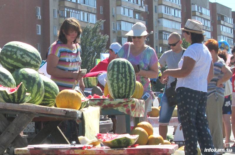 На Арбузном фестивале в Камышине