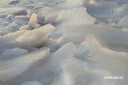 Ледяной наст в Камышине