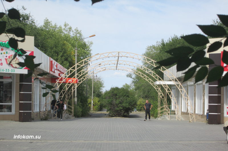 Вход в парк Текстильщиков