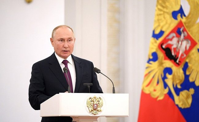 Владимир Путин (сайт президента России)