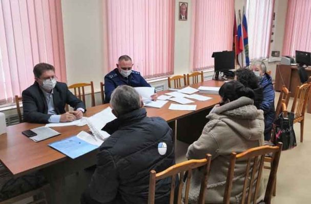 Совместный приём С.В. Зинченко и А.Я Кисилева (пресс-служба администрации Камышина)