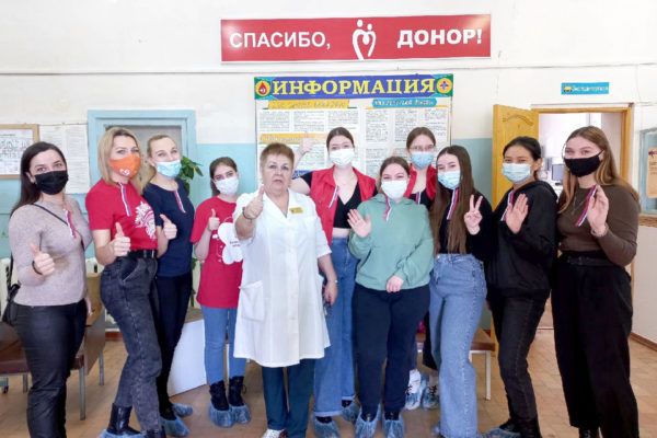 Добровольцы-доноры Камышина (Центр «Планета молодых»)