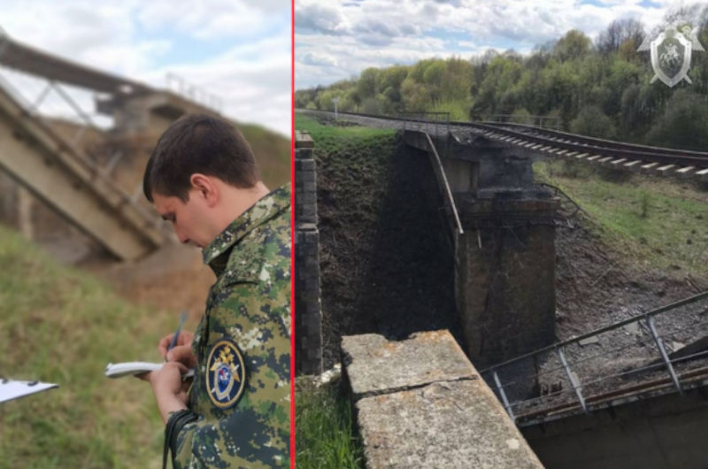 Подрыв моста в самарской. Подрыв моста в Курской области. Подорванный мост в Курской области. Подорванный мост в Троицком. Беспилотники подорвавшие мост.