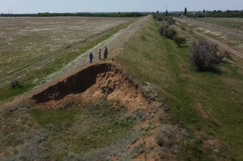 Часть бывшего канала Петра Великого (Облкультнаследия)