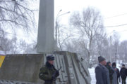 Камышин. Памятник комсомольцам-добровольцам