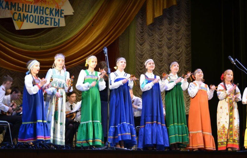 Коллектив фестиваля «Камышинские самоцветы»