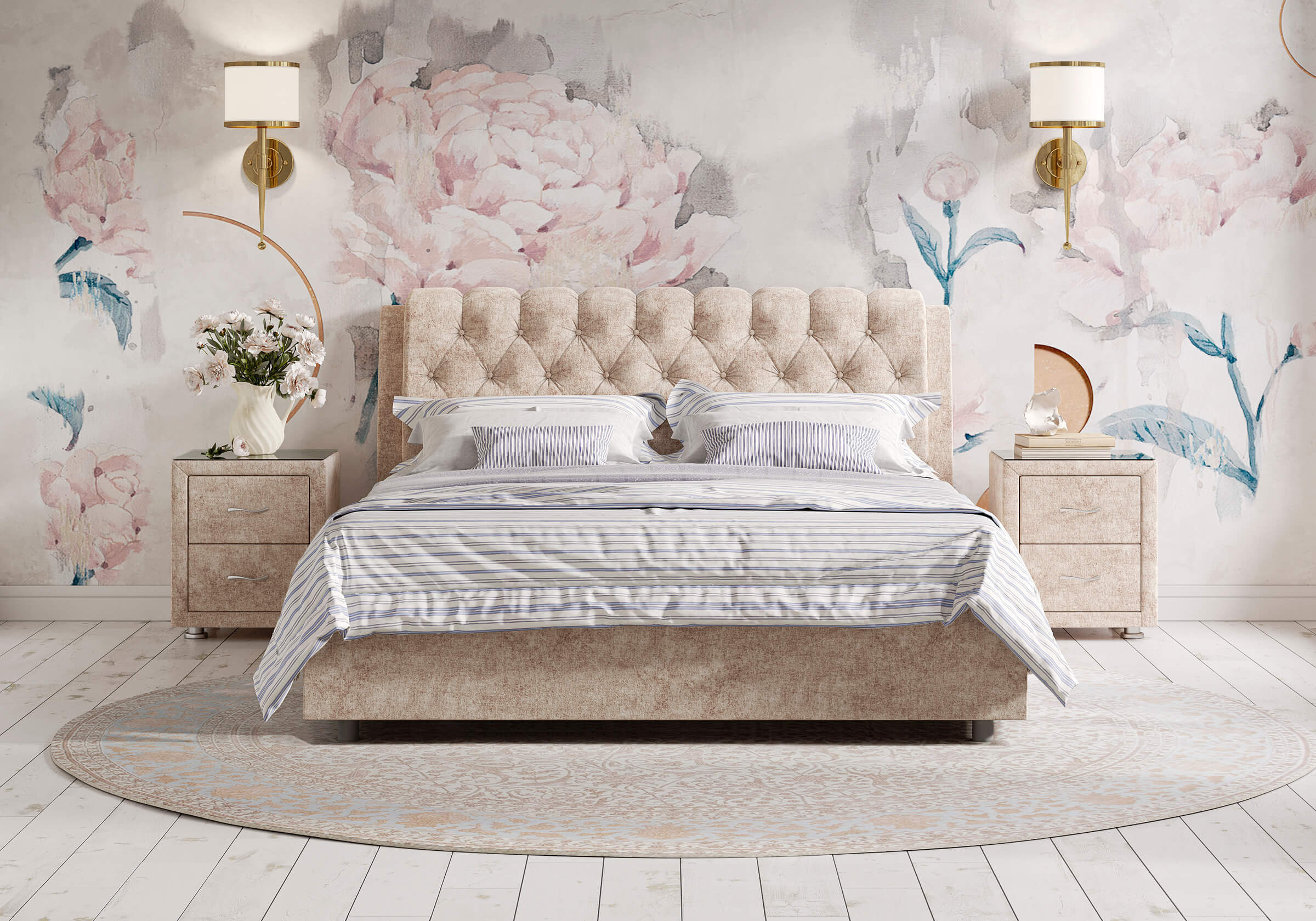 классическая кровать Olivia