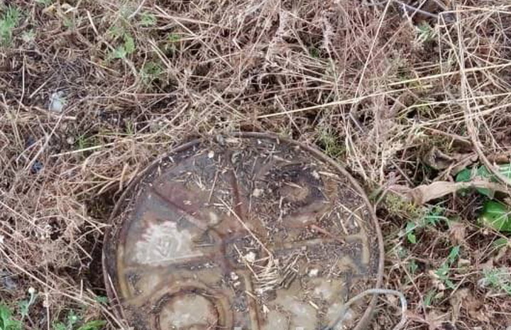 В Камышине нашли противотанковую мину