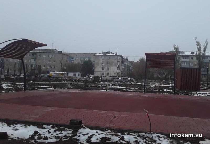 Реконструкция парка Текстильщиков в Камышине