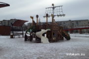 Детский комплекс "Каравелла" в парке Текстильщиков