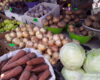 рынок, ярмарка, овощи, картофель