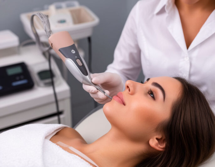 косметология, девушка