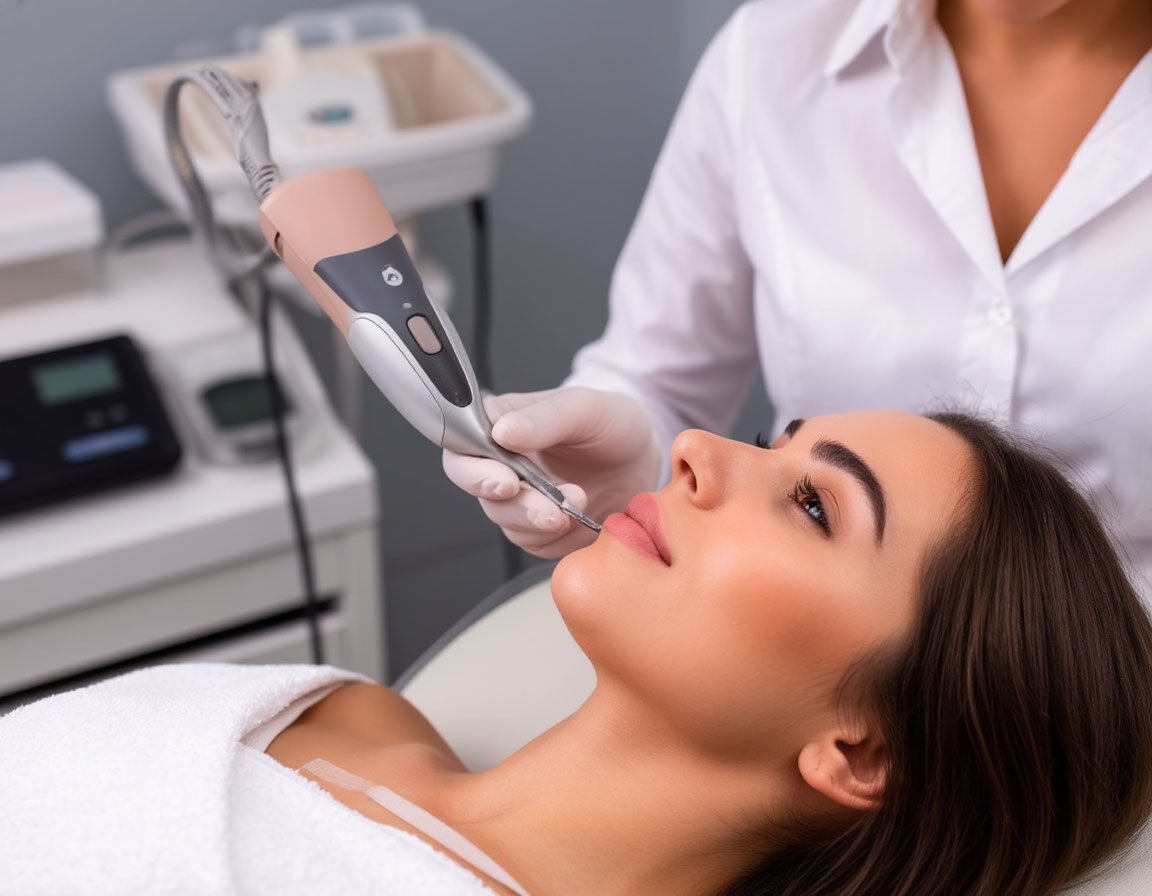 косметология, девушка